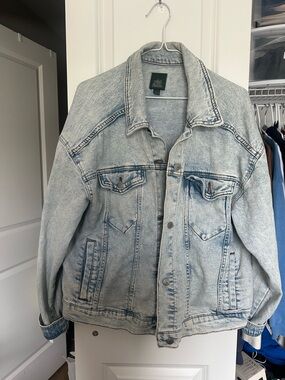 wild fable Light Wash Denim Jacket